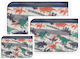 Excellent Houseware School Food Case Multicolour Dinosaurs