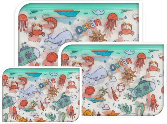 Excellent Houseware School Food Case Multicolour