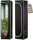 Σκηνή Εσωτερικής Καλλιέργειας Vevor 40 X 40 X 160 Cm 600d Υψηλής Ανακλαστικότητας Mylar Σκηνή Εσωτερικών Φυτών Παράθυρο Παρατήρησης Δίσκο Δαπέδου & Φερμουάρ Βαρέως Τύπου Σκηνές Καλλιέργειας Φρούτα Άνθη Λαχανικών