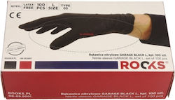 Rooks Disposable Nitrile Safety Gloves 100 Pieces Rooks Disposable Nitrile Safety Gloves 100 Pieces