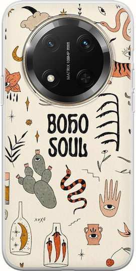Boho Soul Honor Magic 7 Lite 5g Flexible Tpu Διάφανη Σιλικόνη
