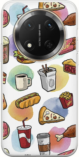 Junk Food Honor Magic 7 Lite 5g Flexible Tpu Διάφανη Σιλικόνη