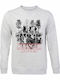 Unisex Bio-Baumwolle Sweatshirt Mit Stranger Things Inspiriertem Grafikdruck Ash