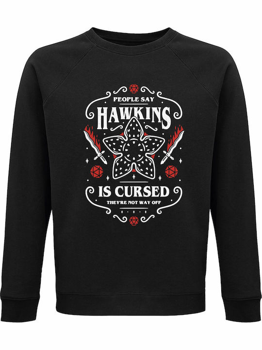 Sweatshirt Unisex Organic " Stranger Things Haw...