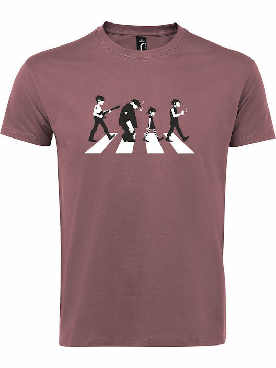 Unisex T-shirt Gorillaz Band Ft Beatles Abbey R...