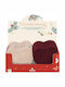 Cherry Pit Pillow Xmas Heart Shape Christmas Theme Heart Shape