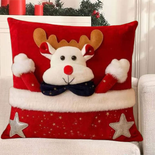 Christmas Reindeer Pillow Case 45x45cm