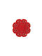 Nef-Nef Homeware Snow Set Christmas Coasters Fabric Red L10xW10xD10cm. 4pcs