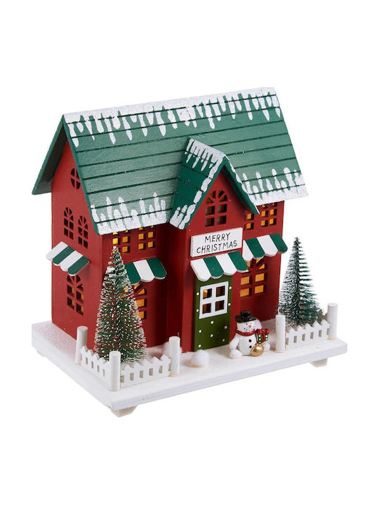 TnS Weihnachts- Dekorative Darstellung Rot 21.5x20.5x15cm