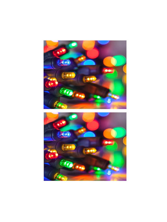 40 Светлини LED 4m. Многоцветни тип Лента 1бр