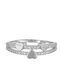 Excite-Fashion Ring with Zircon made of Silver