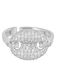 Excite-Fashion Ring with Zircon made of Silver