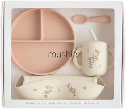 Mushie Feeding Set Silicone 3 Pieces Mushie Feeding Set Silicone 3 Pieces