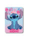 Dimcol Κουβέρτα Fleece Ice Blue, Pink 140x100εκ.