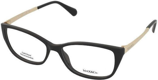 Max & Co Damen Brillengestell Schwarz MO5201 001