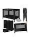 Lionelo Playpen with Mattress Black
