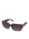 Guess Unisex Sunglasses with Red Horn-Rimmed Frame and Red Gradient Lens GU00254 69Z