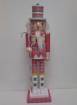General Trade Nutcracker de Crăciun Lemn Roz