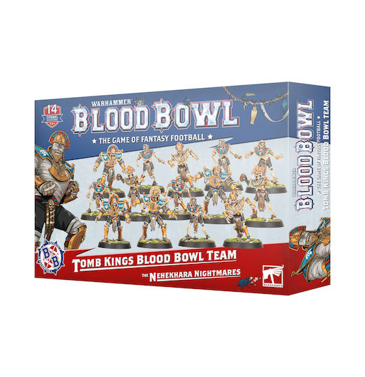 Warhammer Blood Bowl Отбор Гробни Крале Nehekhara Nightmares