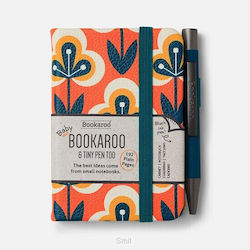 IF Bookaroo Notizbuch A7 mit Stifthalter Orange