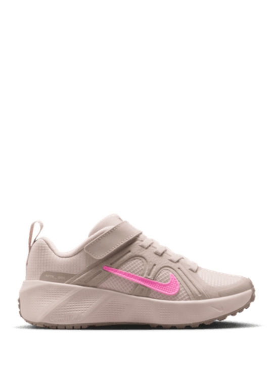nike running renew arena trainers in pink