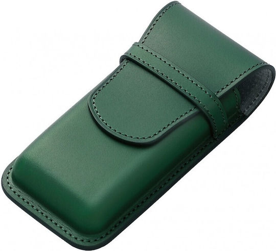 Pilot Somes Leather Case 3 Pens Green Sls3-11-gn 4902505643538