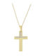 Women's Gold Cross 14K with Chain