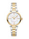 DKNY Women's Watch with Pink Gold Metal Bracelet