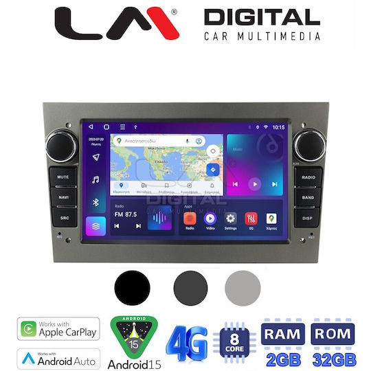 LM Digital Car Audio System for Opel Agila / Antara / Astra / Combo / Corsa / Vectra / Zafira 2011 (Bluetooth/USB/WiFi/GPS/Apple-Carplay/Android-Auto)