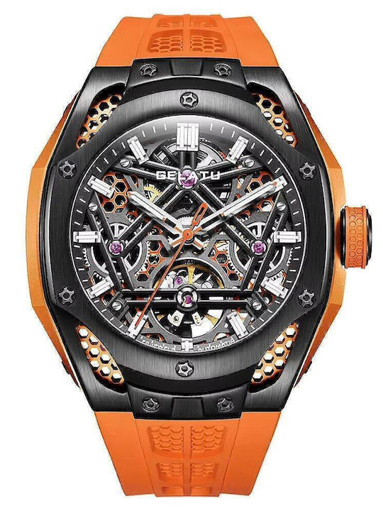 Gelatu Uhr Automatik mit Metallarmband