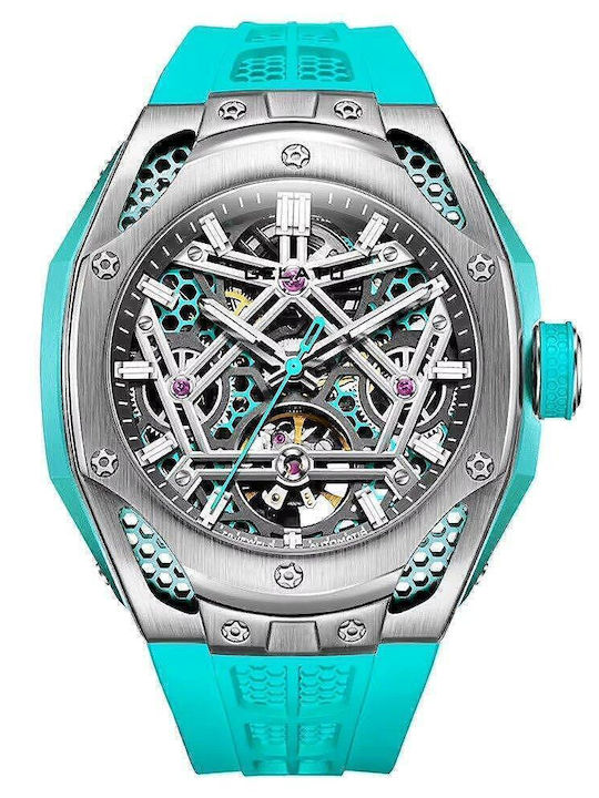 Gelatu Uhr Automatik mit Metallarmband