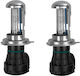 GloboStar Car Lamps H4 Xenon 8000K Cold White 12V 70W 2pcs