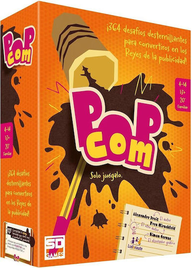 Επιτραπέζιο Παιχνίδι Pop Com για 4+ Παίκτες 13+ Ετών (ES) SD Games