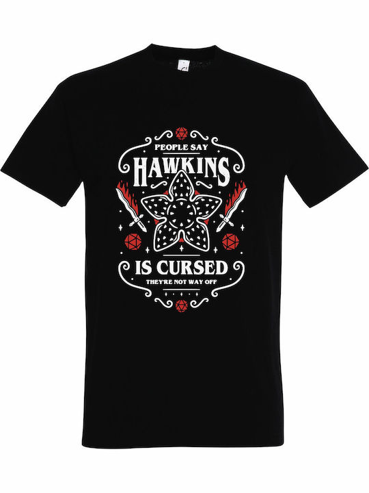 kirikoko Детска тениска Black Stranger Things H...
