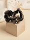 Scrunchie Mr Teddy Μαύρο Ac350 Hrd-ac350