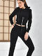 Sweatpants Set Black