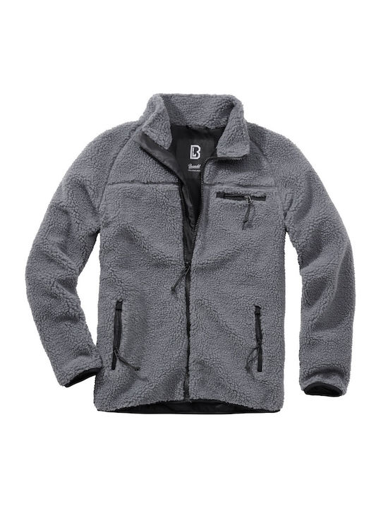 Brandit Jagdjacke Vlies Gray