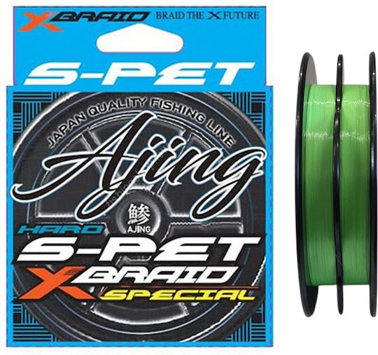Ygk X-braid S-pet Ajing 200μ 0.093mm 1.7lbs