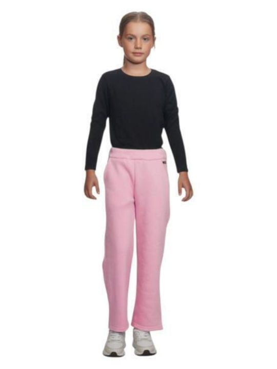 Joyce Pantaloni De Trening Roz Casual Pentru Copii