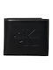 Billfold Men's Wallet Coins Black