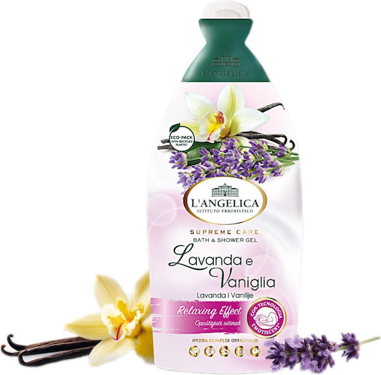 Coswell Angelica Bubble Bath Gel With Lavender Scent 500ml