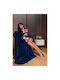 Cotton Market Blanket Fleece Queen 220x240cm Navy