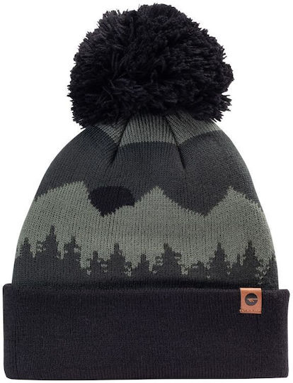 Beanie Beanie Knitted in Black color