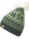 Champow Beanie Unisex Beanie Knitted in Green color