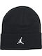 Peak Beanie Unisex Căciulă Tricotat în culoarea Negru