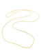 Al'Oro Gold Chain Neck 9K Thin Thickness 1mm and Length 50cm