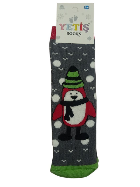 Yetis socks Kindersocken Rutschfest Gray Yetis socks Kindersocken Rutschfest Gray
