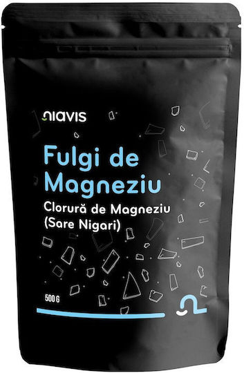 Magnesium Flakes Bath Magnesium Chloride Nigari Salt 500g Niavis