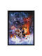 Star Wars Empire Strikes Back Art Wooden Framed 30x40cm Print Fp14504p