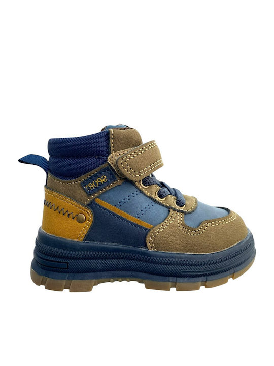 Oscal Anatomical Kids Boots with Velcro Blue